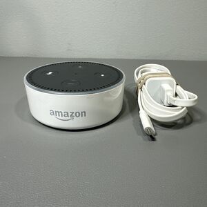 Amazon Echo Dot 2nd Generation Smart Speaker Voice Assistant Alexa White RS03QR
